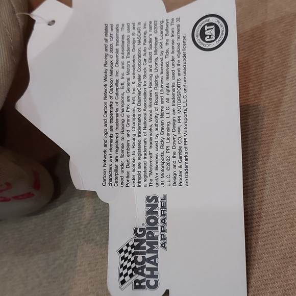 NWT Autographed Ward Burton Nascar #22 cap - Picture 6 of 8